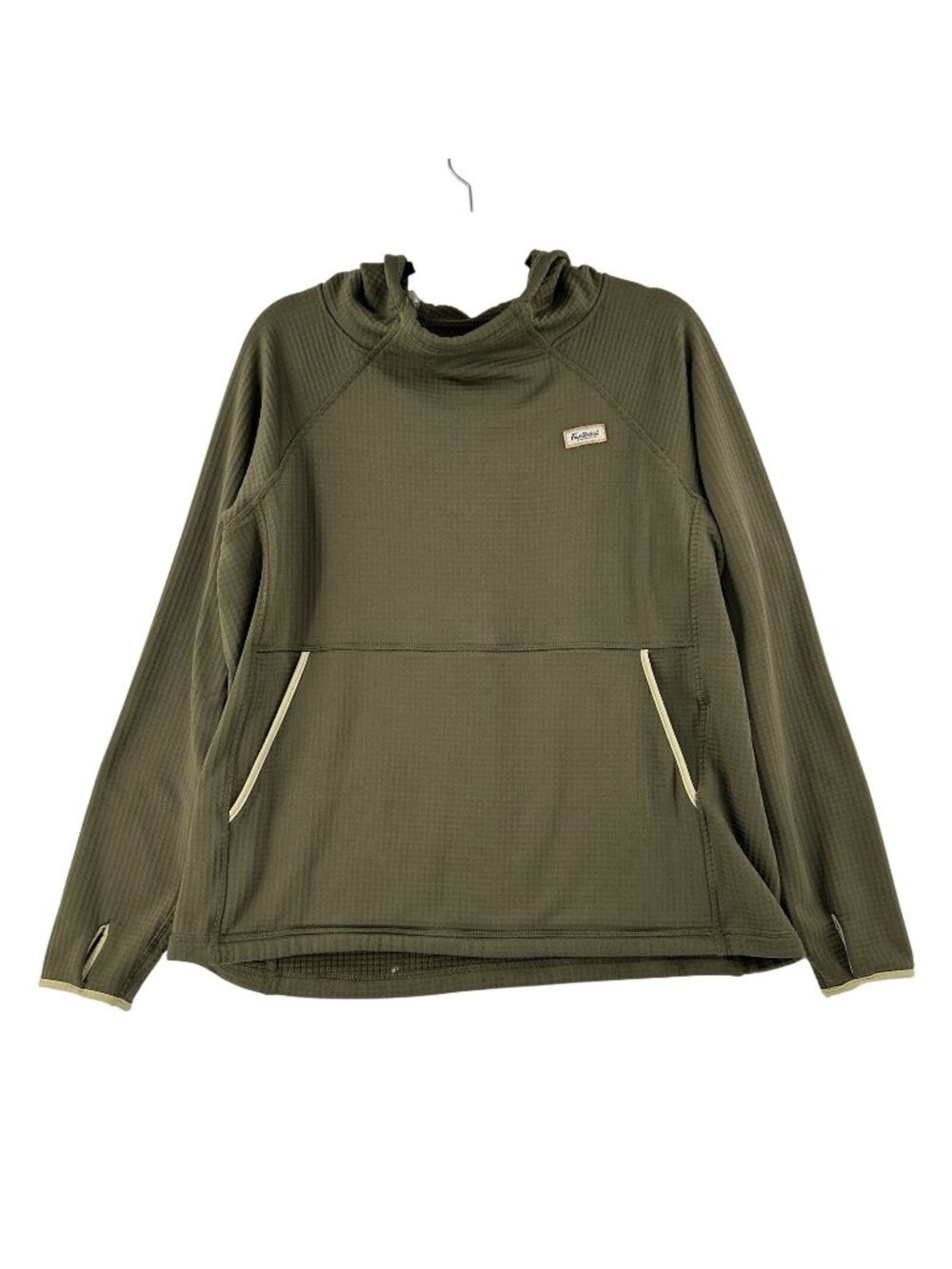 Fayettechill Livingston Polartec Power Grid Fleece Hoodie Green Men’s Medium USA